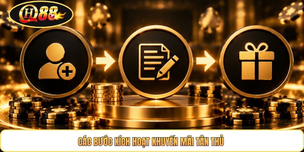 Các bước kích hoạt khuyến mãi tân thủ